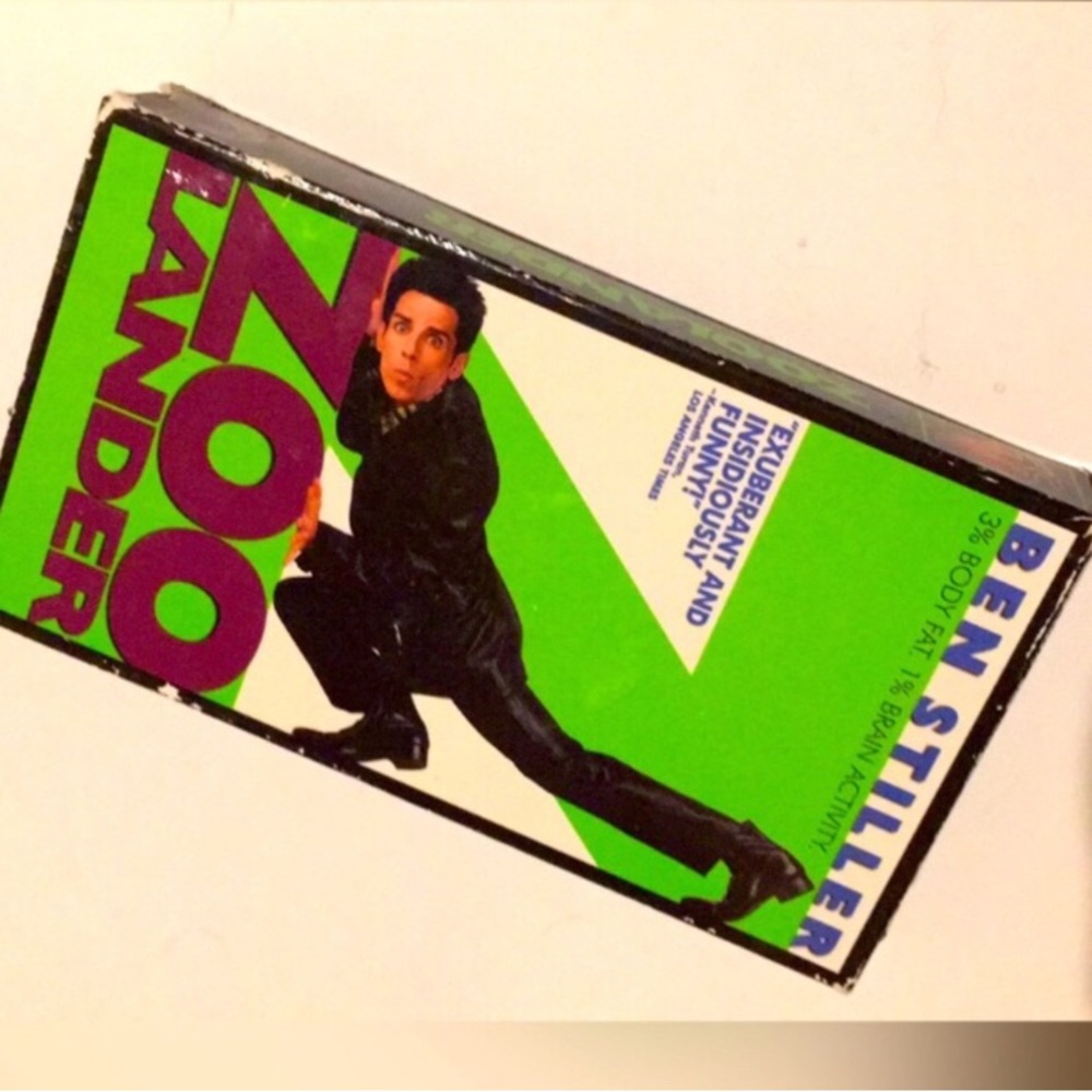 Zoolander VHS Tape